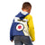 Personalised British Leeward Islands Kid Hoodie Tropical Flower Grunge Style