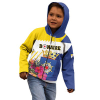Personalised British Leeward Islands Kid Hoodie Tropical Flower Grunge Style