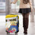 British Leeward Islands Luggage Cover Tropical Flower Grunge Style