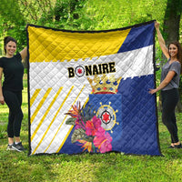 British Leeward Islands Quilt Tropical Flower Grunge Style