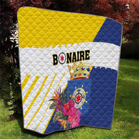 British Leeward Islands Quilt Tropical Flower Grunge Style