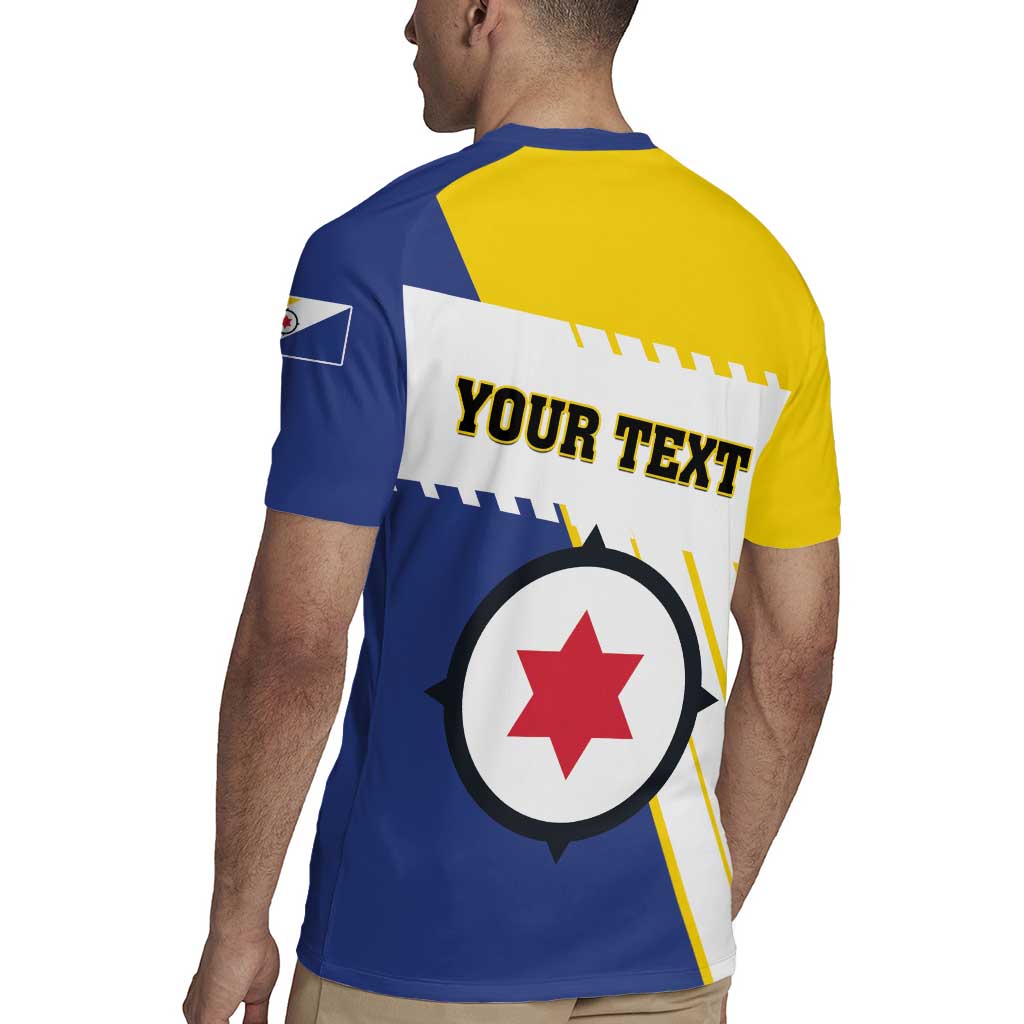 Personalised British Leeward Islands Rugby Jersey Tropical Flower Grunge Style