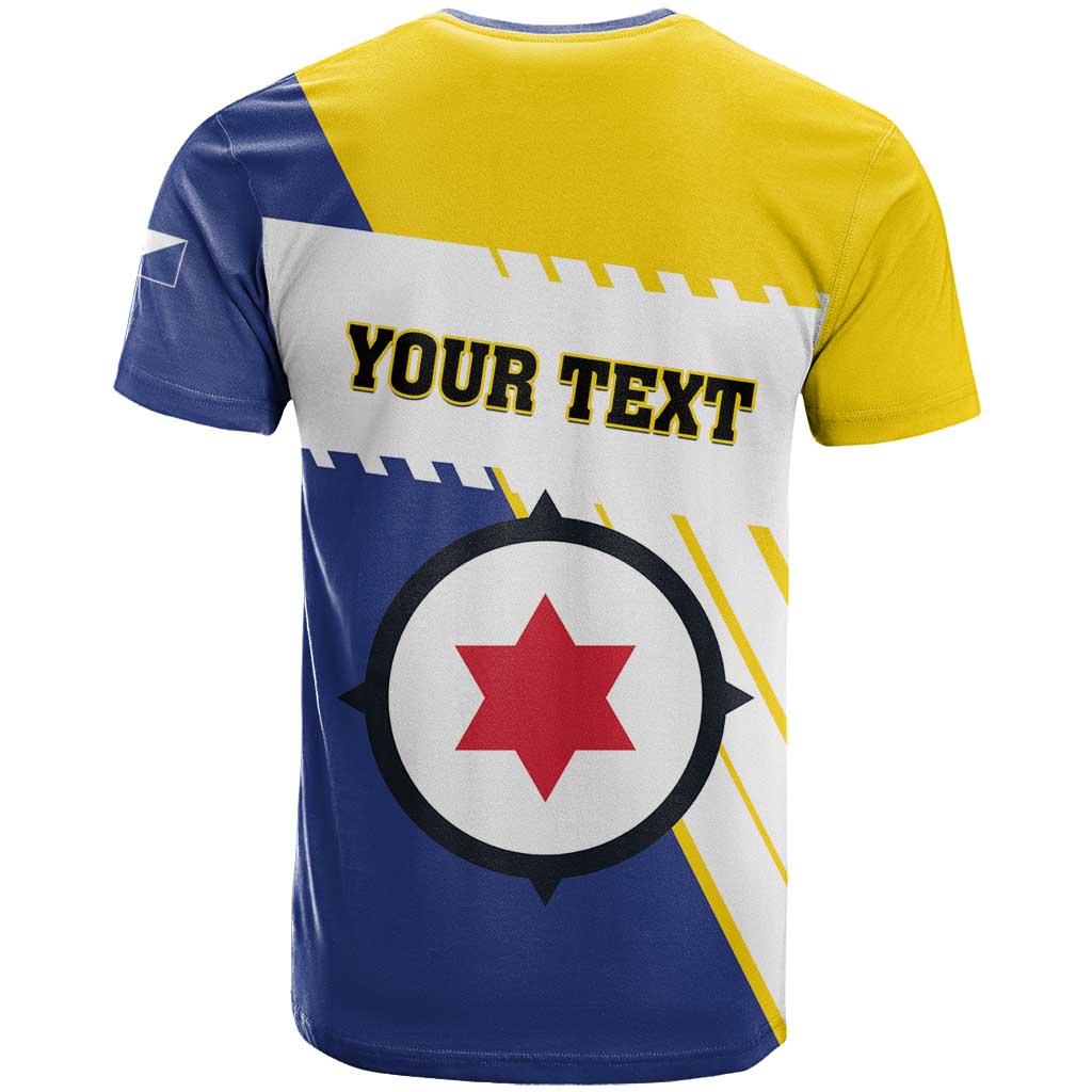 Personalised British Leeward Islands T Shirt Tropical Flower Grunge Style