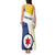 Personalised British Leeward Islands Tank Maxi Dress Tropical Flower Grunge Style