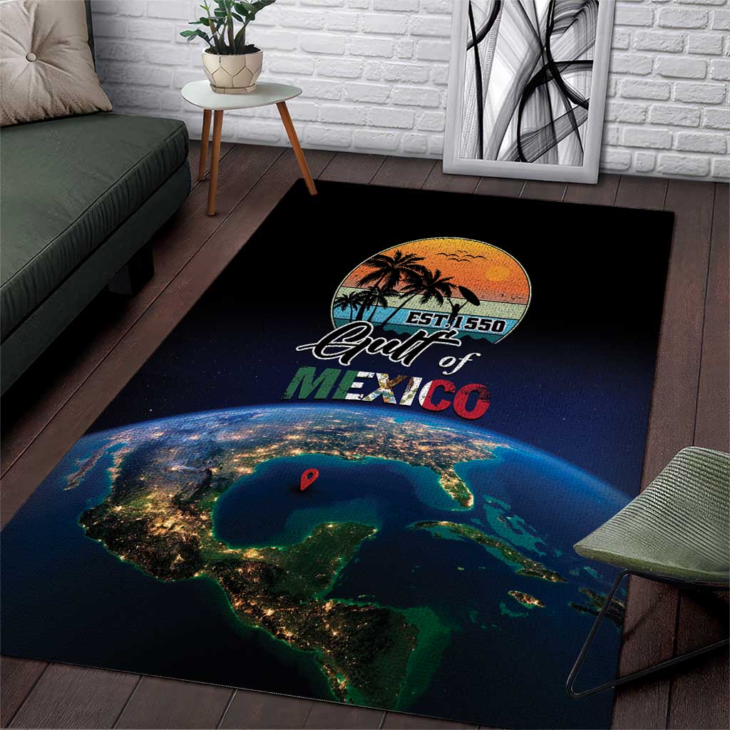 Gulf Of Mexico Est 1550 Area Rug Gulf Of Mexico From Space