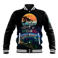 Personalized Gulf Of Mexico Est 1550 Baseball Jacket Gulf Of Mexico From Space