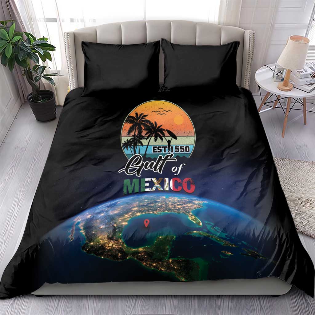 Gulf Of Mexico Est 1550 Bedding Set Gulf Of Mexico From Space