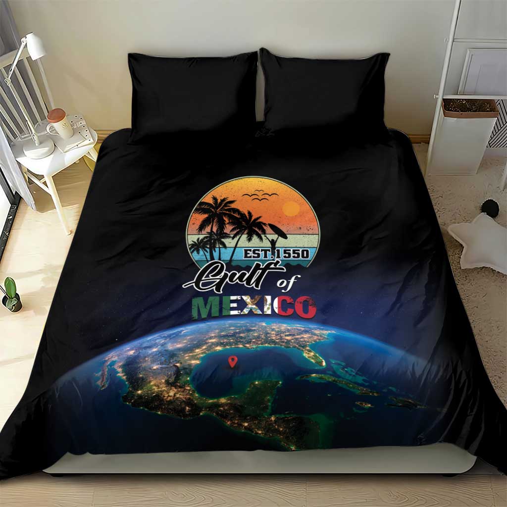 Gulf Of Mexico Est 1550 Bedding Set Gulf Of Mexico From Space