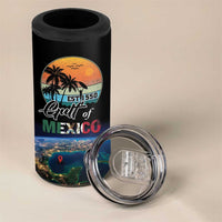 Personalized Gulf Of Mexico Est 1550 4 in 1 Can Cooler Tumbler Gulf Of Mexico From Space