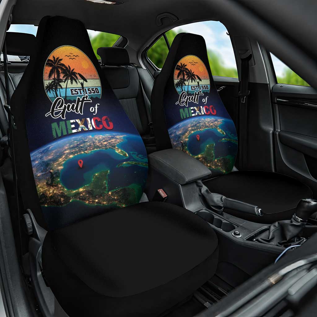 Gulf Of Mexico Est 1550 Car Seat Cover Gulf Of Mexico From Space