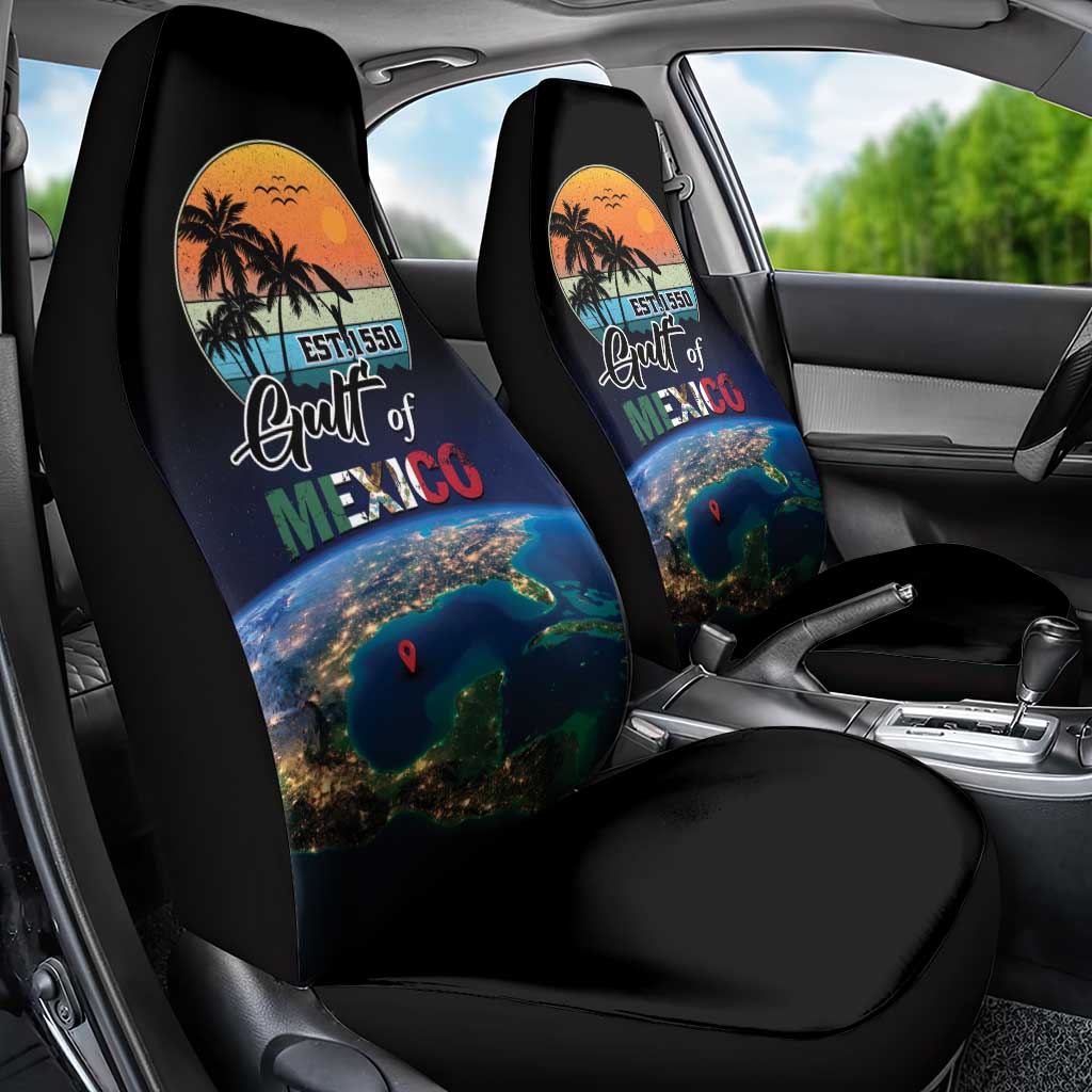 Gulf Of Mexico Est 1550 Car Seat Cover Gulf Of Mexico From Space