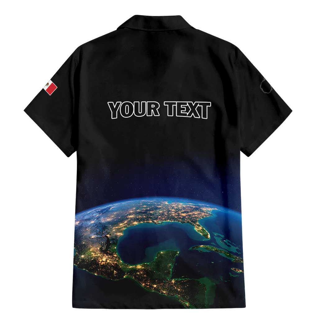 Personalized Gulf Of Mexico Est 1550 Family Matching Mermaid Dress and Hawaiian Shirt Gulf Of Mexico From Space