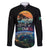 Personalized Gulf Of Mexico Est 1550 Family Matching Off The Shoulder Long Sleeve Dress and Hawaiian Shirt Gulf Of Mexico From Space