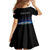 Personalized Gulf Of Mexico Est 1550 Family Matching Off Shoulder Maxi Dress and Hawaiian Shirt Gulf Of Mexico From Space