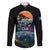 Personalized Gulf Of Mexico Est 1550 Family Matching Off Shoulder Maxi Dress and Hawaiian Shirt Gulf Of Mexico From Space