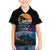Personalized Gulf Of Mexico Est 1550 Family Matching Off Shoulder Maxi Dress and Hawaiian Shirt Gulf Of Mexico From Space