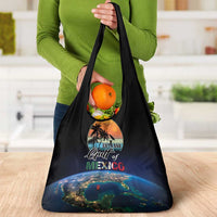 Gulf Of Mexico Est 1550 Grocery Bag Gulf Of Mexico From Space