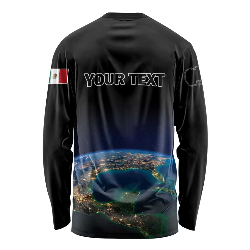 Personalized Gulf Of Mexico Est 1550 Long Sleeve Shirt Gulf Of Mexico From Space
