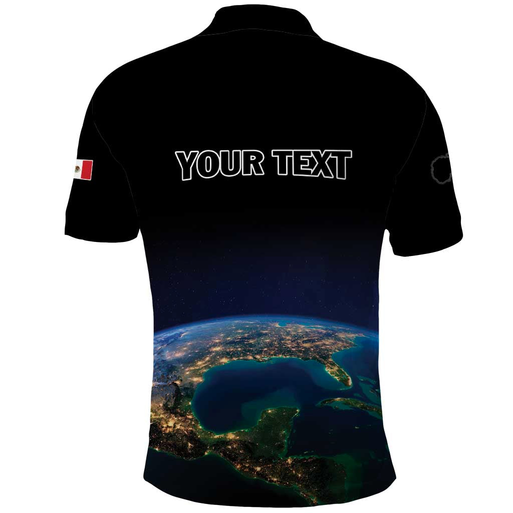 Personalized Gulf Of Mexico Est 1550 Polo Shirt Gulf Of Mexico From Space