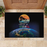 Gulf Of Mexico Est 1550 Rubber Doormat Gulf Of Mexico From Space