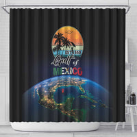Gulf Of Mexico Est 1550 Shower Curtain Gulf Of Mexico From Space