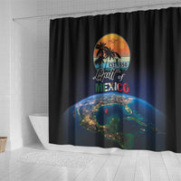 Gulf Of Mexico Est 1550 Shower Curtain Gulf Of Mexico From Space
