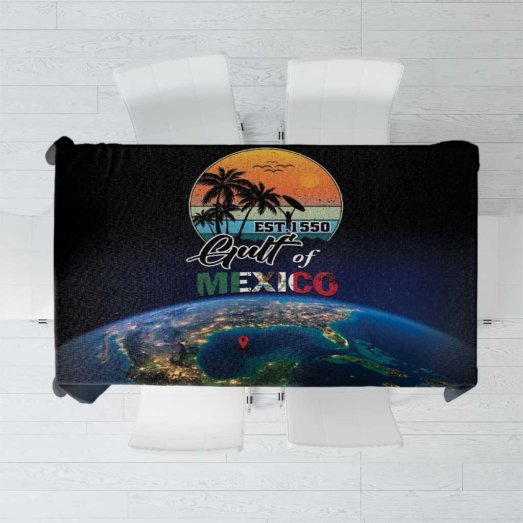 Gulf Of Mexico Est 1550 Tablecloth Gulf Of Mexico From Space