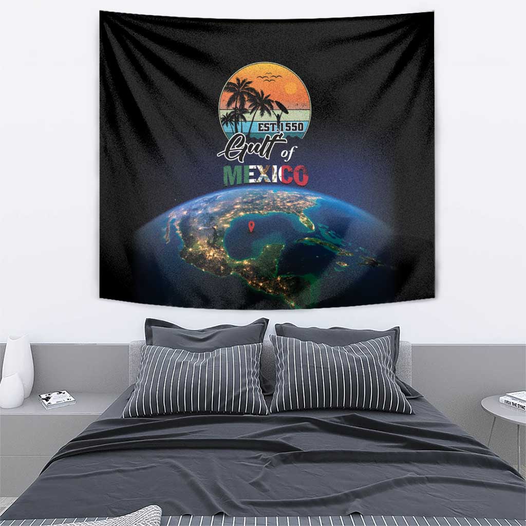 Gulf Of Mexico Est 1550 Tapestry Gulf Of Mexico From Space