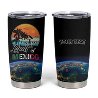 Personalized Gulf Of Mexico Est 1550 Tumbler Cup Gulf Of Mexico From Space