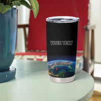 Personalized Gulf Of Mexico Est 1550 Tumbler Cup Gulf Of Mexico From Space