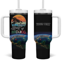 Personalized Gulf Of Mexico Est 1550 Tumbler With Handle Gulf Of Mexico From Space