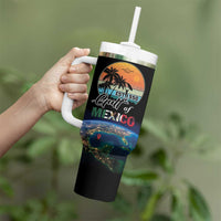 Personalized Gulf Of Mexico Est 1550 Tumbler With Handle Gulf Of Mexico From Space