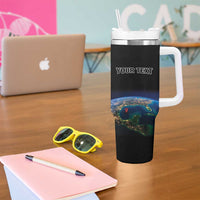 Personalized Gulf Of Mexico Est 1550 Tumbler With Handle Gulf Of Mexico From Space