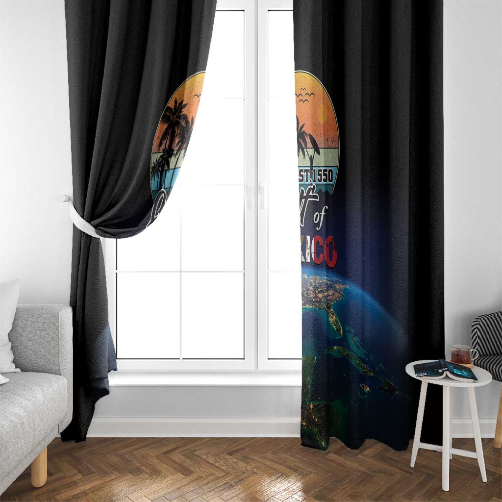 Gulf Of Mexico Est 1550 Window Curtain Gulf Of Mexico From Space