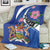 Canada Alberta Province Blanket Wild Rose Fortis et liber