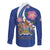 Personalized Canada Alberta Province Long Sleeve Button Shirt Wild Rose Fortis et liber