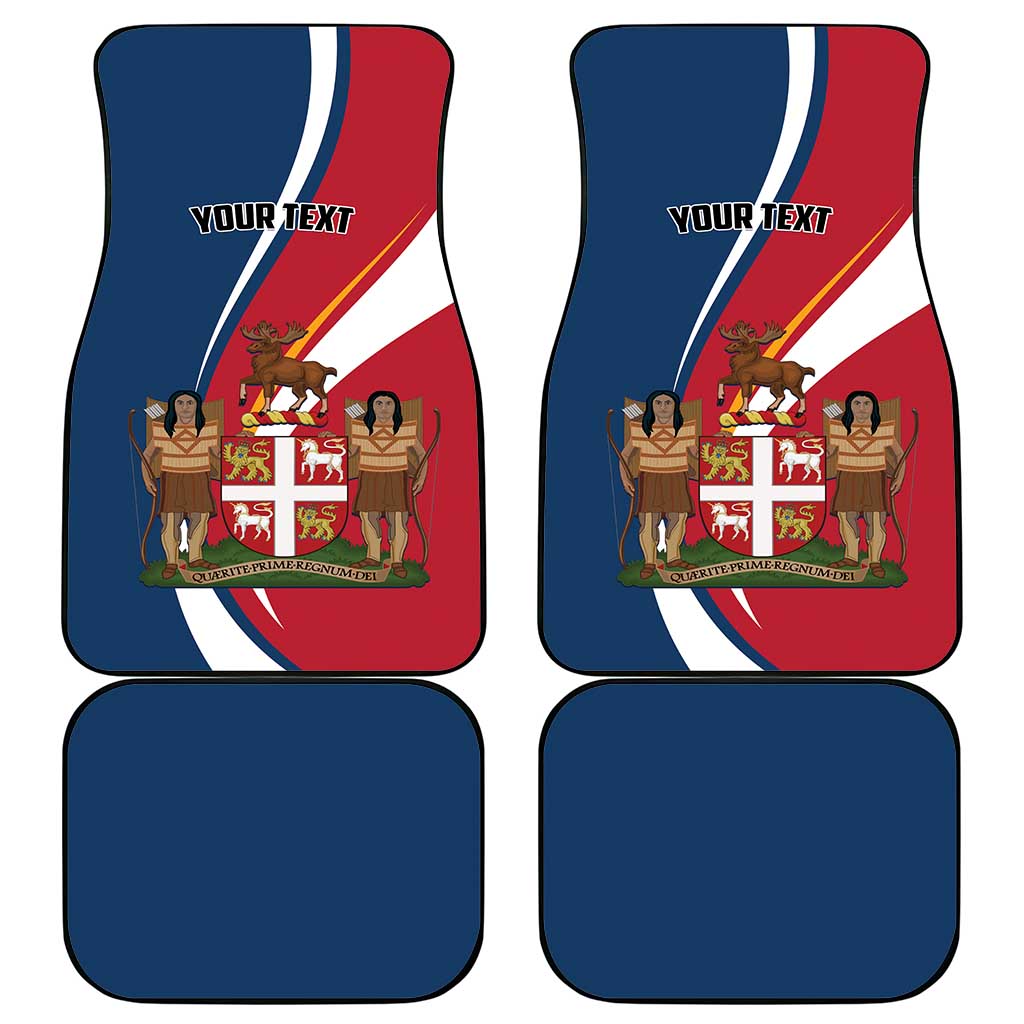 Canada Newfoundland and Labrador Province Car Mats Quaerite prime regnum Dei