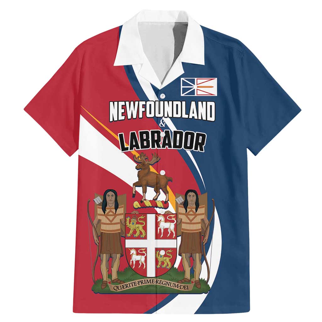 Personalized Canada Newfoundland and Labrador Province Family Matching Mermaid Dress and Hawaiian Shirt Quaerite prime regnum Dei