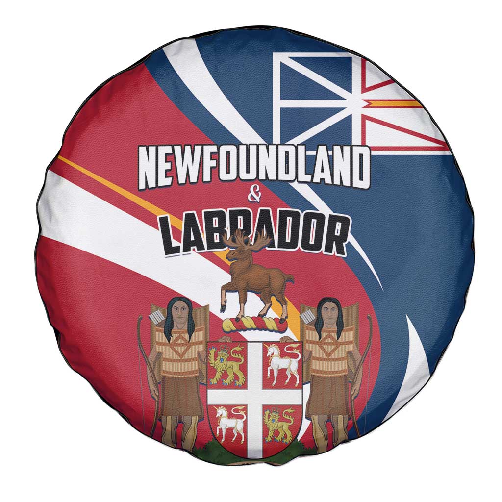 Canada Newfoundland and Labrador Province Spare Tire Cover Quaerite prime regnum Dei