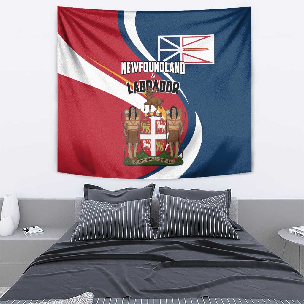 Canada Newfoundland and Labrador Province Tapestry Quaerite prime regnum Dei