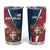 Personalized Canada Newfoundland and Labrador Province Tumbler Cup Quaerite prime regnum Dei