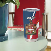 Personalized Canada Newfoundland and Labrador Province Tumbler Cup Quaerite prime regnum Dei