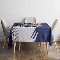 Canada Northwest Territories Tablecloth White Fox Grunge Stylized