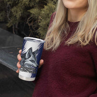 Personalized Canada Northwest Territories Tumbler Cup White Fox Grunge Stylized