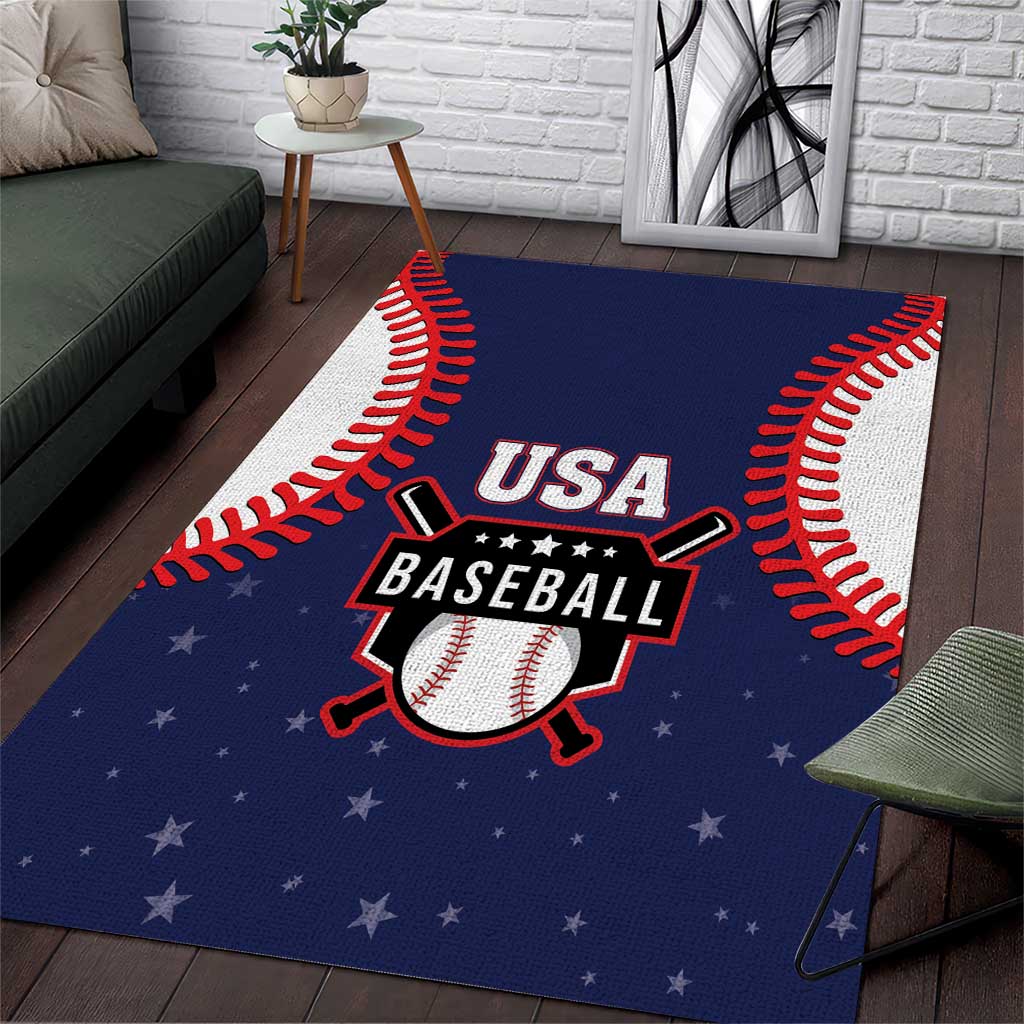 USA 2025 Baseball Area Rug United States Team For Glory