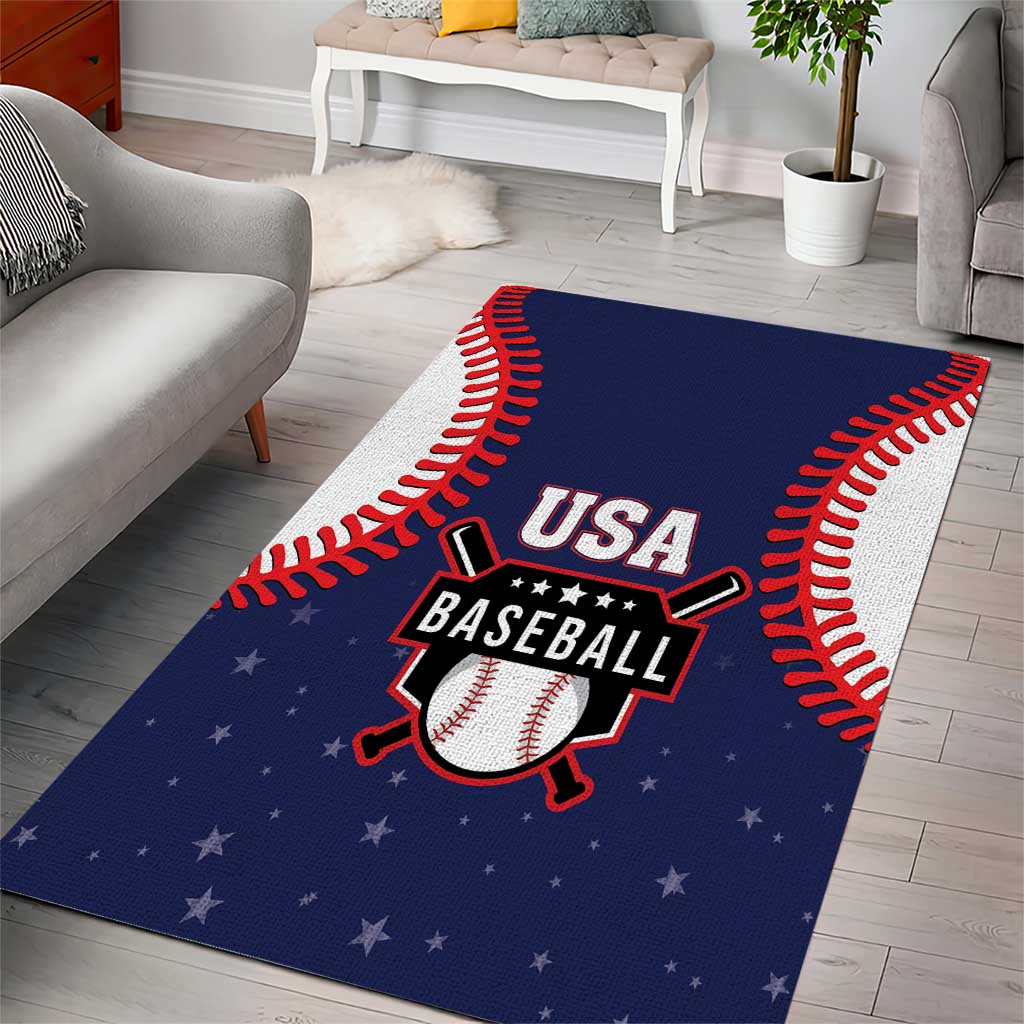 USA 2025 Baseball Area Rug United States Team For Glory