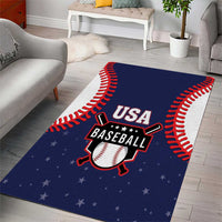 USA 2025 Baseball Area Rug United States Team For Glory