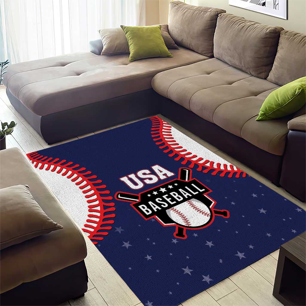 USA 2025 Baseball Area Rug United States Team For Glory