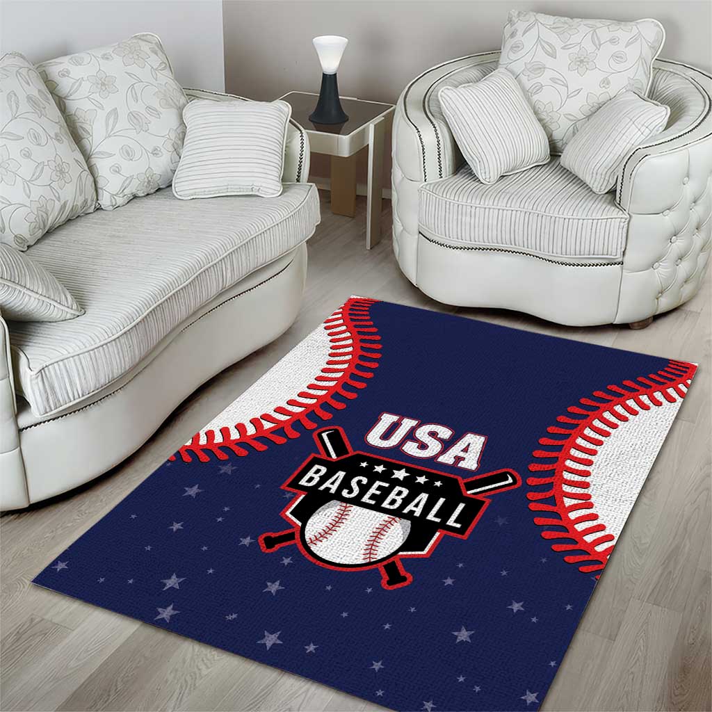 USA 2025 Baseball Area Rug United States Team For Glory