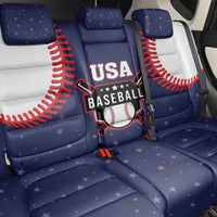 USA 2025 Baseball Back Car Seat Cover United States Team For Glory